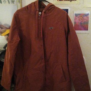 Vans Rust Orange Rain Coat